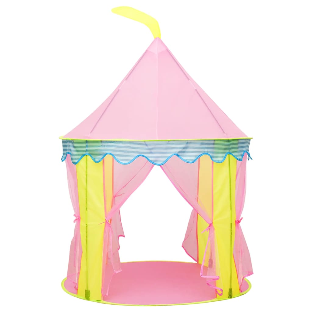 Tente de jeu pour enfants rose 100x100x127 cm