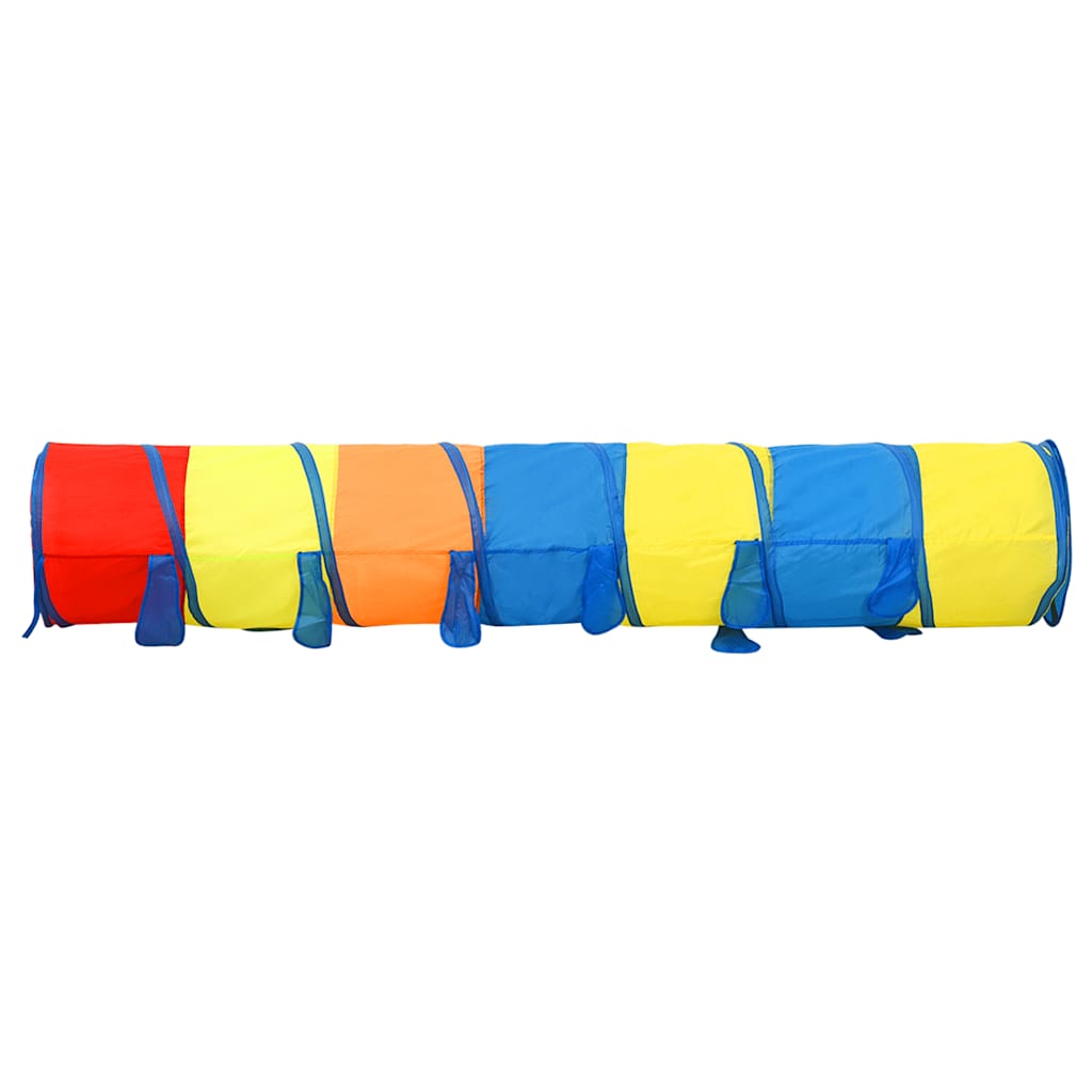 Tunnel de jeu pour enfants multicolore 245 cm en polyester