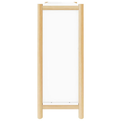 Schuhschrank Weiß 57,5x33x80 cm Holzwerkstoff