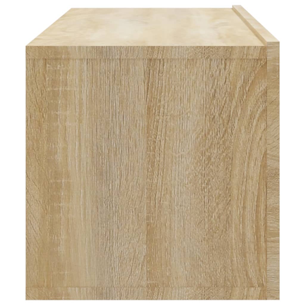 TV wall cabinets 4 pcs. Sonoma oak 100x30x30 cm