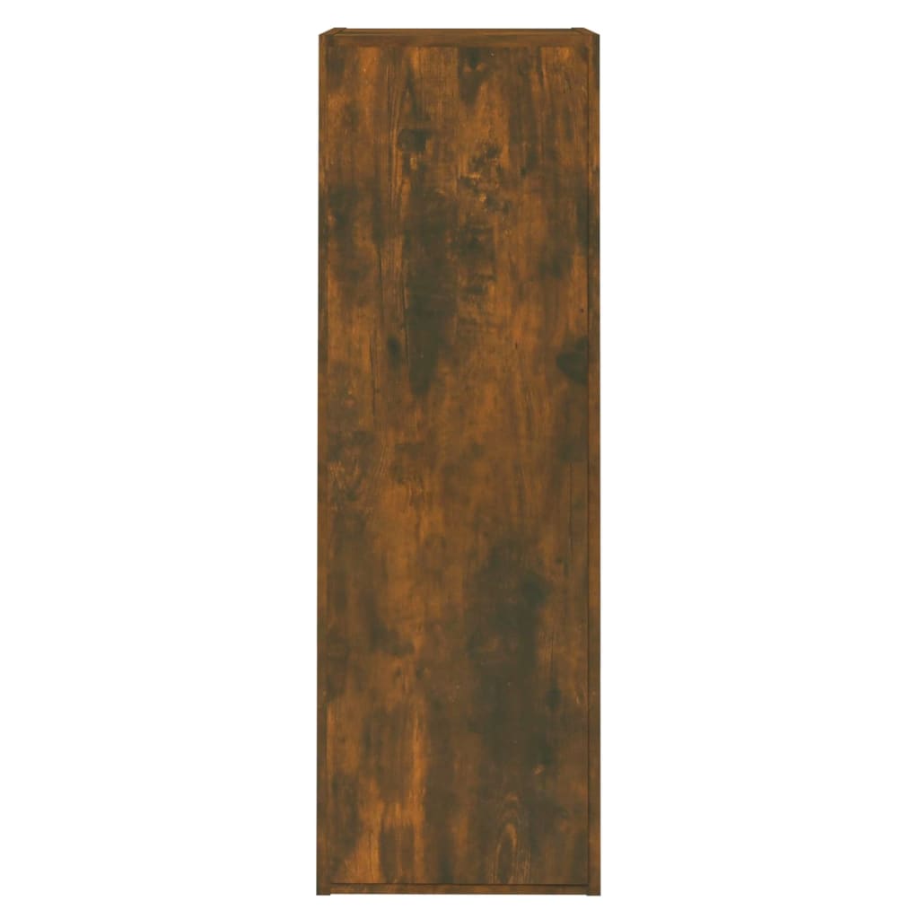 Ensemble de meubles TV 4 pièces en bois de chêne fumé