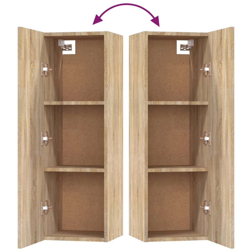 5-tlg. TV-Schrank-Set Sonoma-Eiche Holzwerkstoff