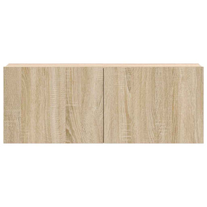 3-tlg. TV-Schrank-Set Sonoma-Eiche Holzwerkstoff