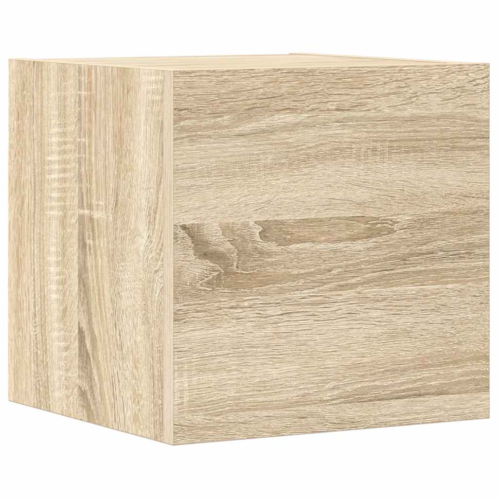 7-tlg. TV-Schrank-Set Sonoma-Eiche Holzwerkstoff
