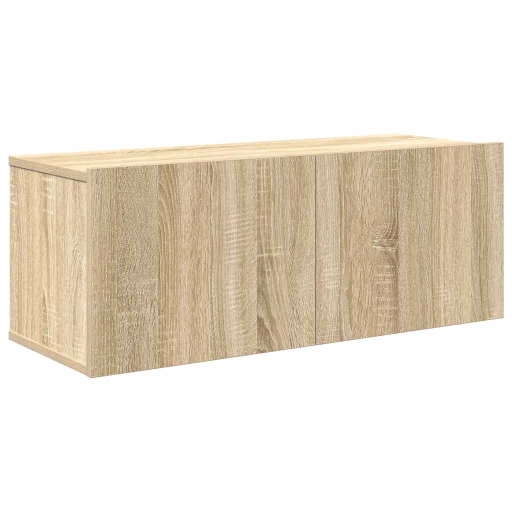 7-tlg. TV-Schrank-Set Sonoma-Eiche Holzwerkstoff