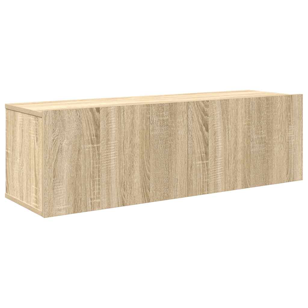 7-tlg. TV-Schrank-Set Sonoma-Eiche Holzwerkstoff