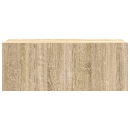 7-tlg. TV-Schrank-Set Sonoma-Eiche Holzwerkstoff