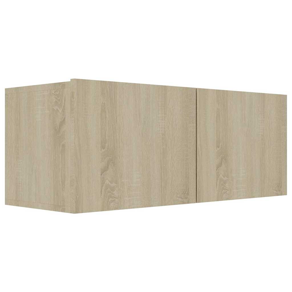 6-tlg. TV-Schrank-Set Sonoma-Eiche Holzwerkstoff