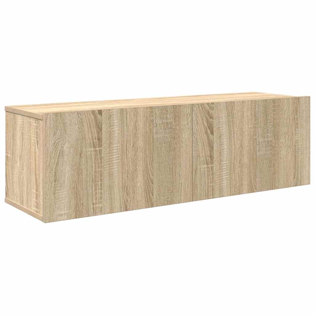 4-tlg. TV-Schrank-Set Sonoma-Eiche Holzwerkstoff