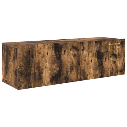 4-tlg. TV-Schrank-Set Räuchereiche Holzwerkstoff