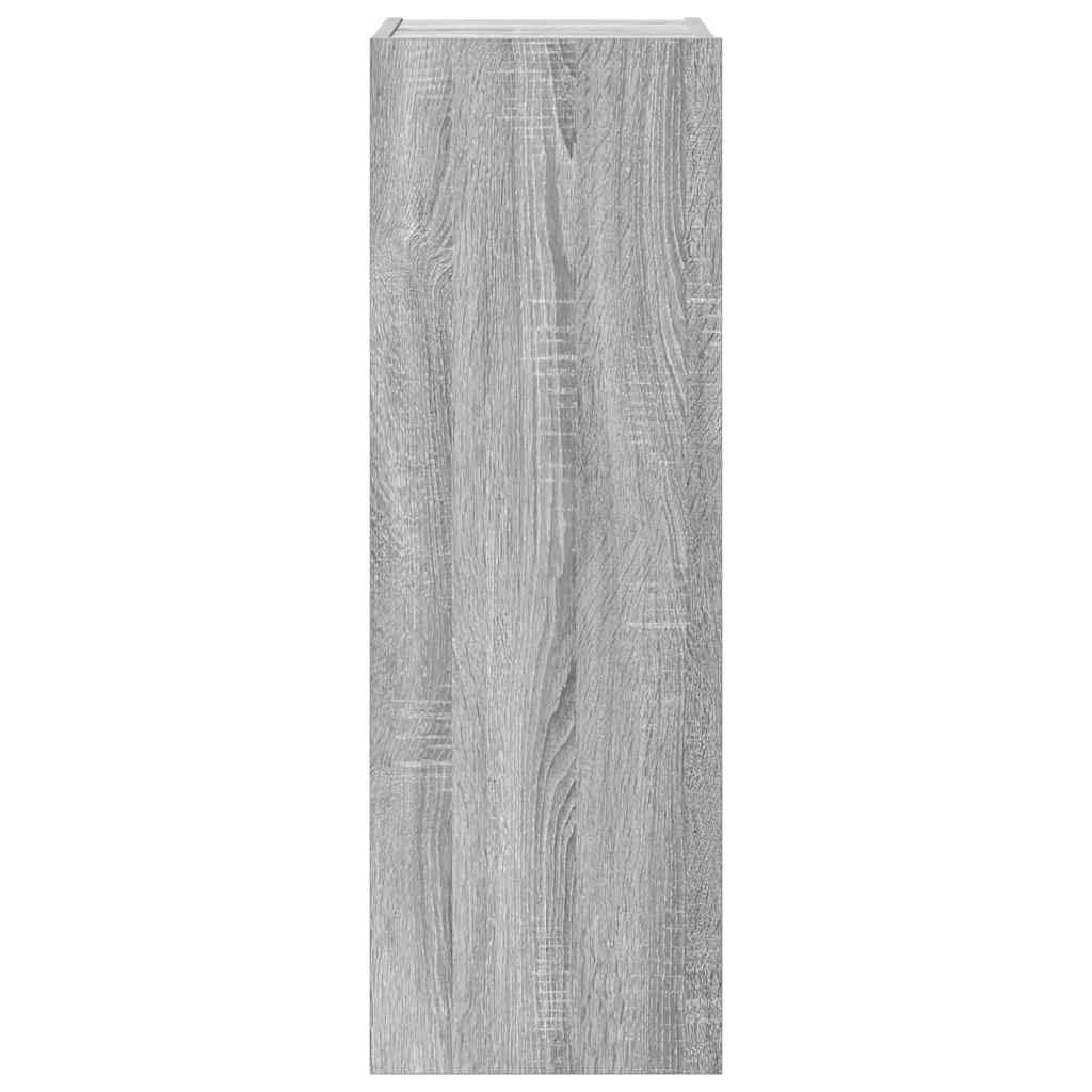 4-tlg. TV-Schrank-Set Grau Sonoma Holzwerkstoff