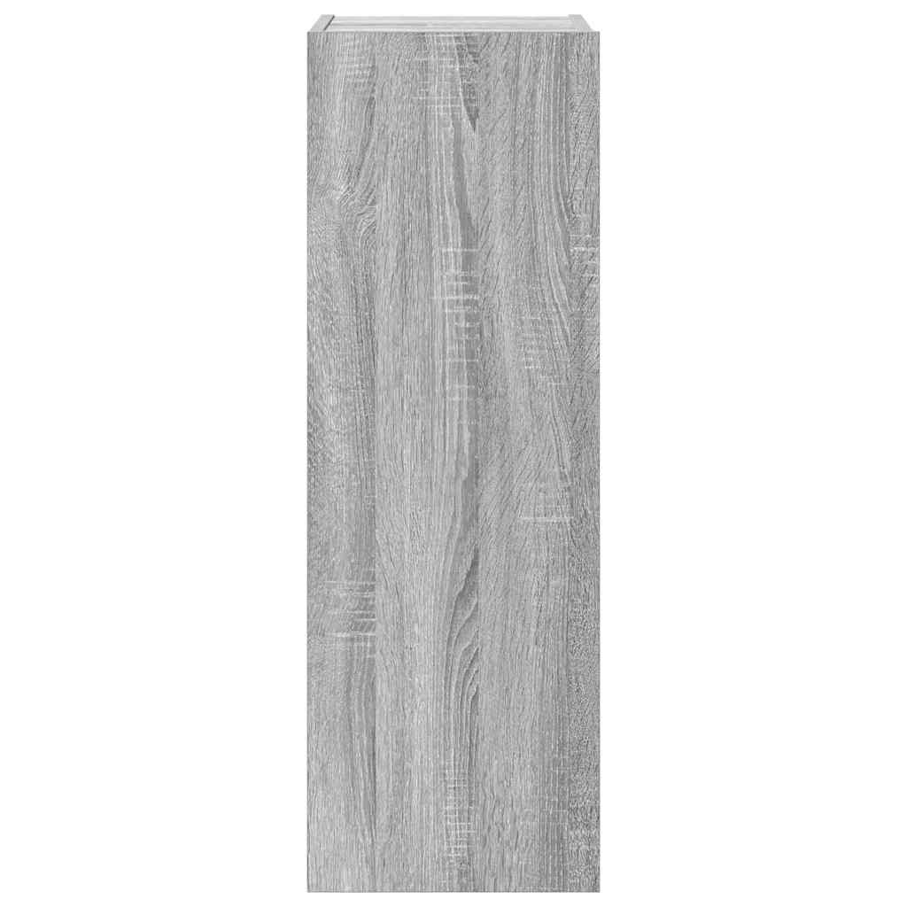 4-tlg. TV-Schrank-Set Grau Sonoma Holzwerkstoff