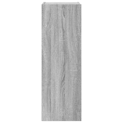 4-tlg. TV-Schrank-Set Grau Sonoma Holzwerkstoff