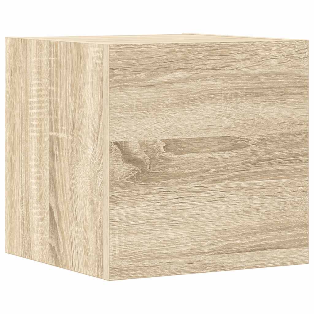 4-tlg. TV-Schrank-Set Sonoma-Eiche Holzwerkstoff
