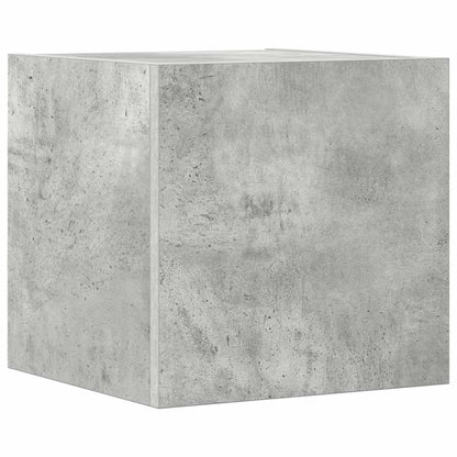 4-tlg. TV-Schrank-Set Betongrau Holzwerkstoff