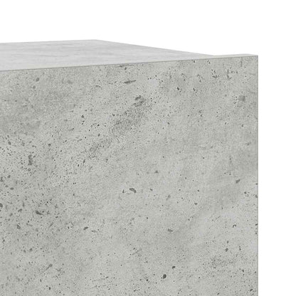 4-tlg. TV-Schrank-Set Betongrau Holzwerkstoff