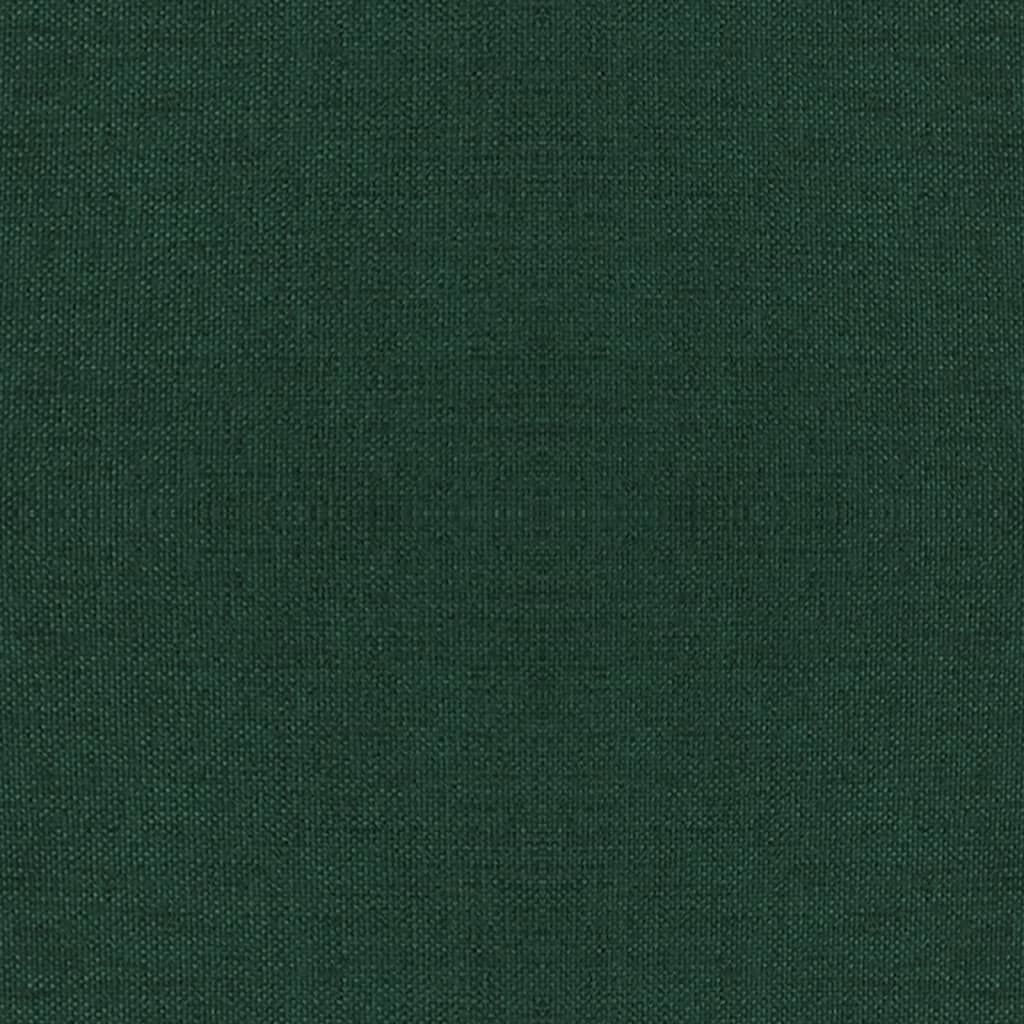 Office chair swivel dark green fabric