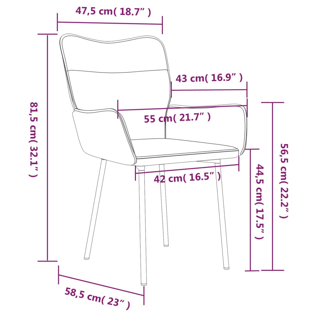 Esszimmerstühle 2 Stk. Hellgrau Samt