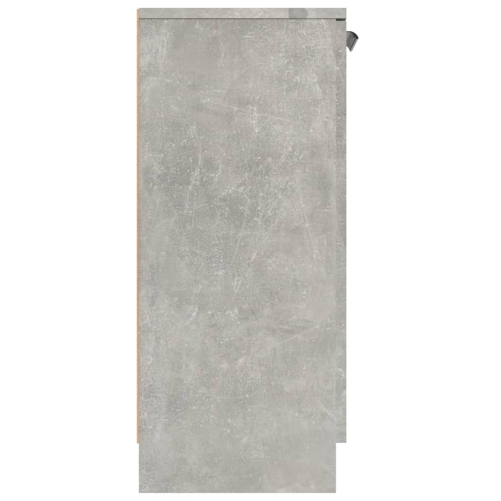 Sideboards 2 Stk. Betongrau 60x30x70 cm Holzwerkstoff