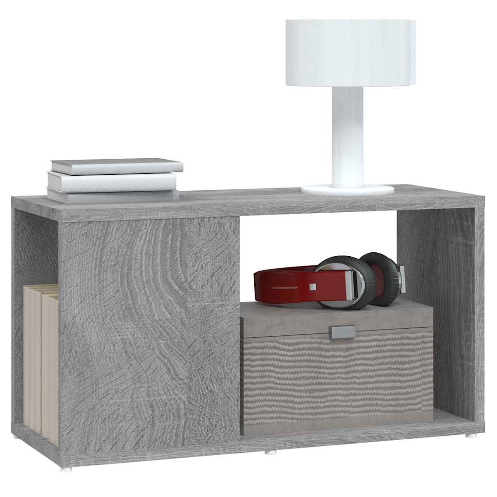 TV-Schrank Grau Sonoma 60x24x32 cm Holzwerkstoff