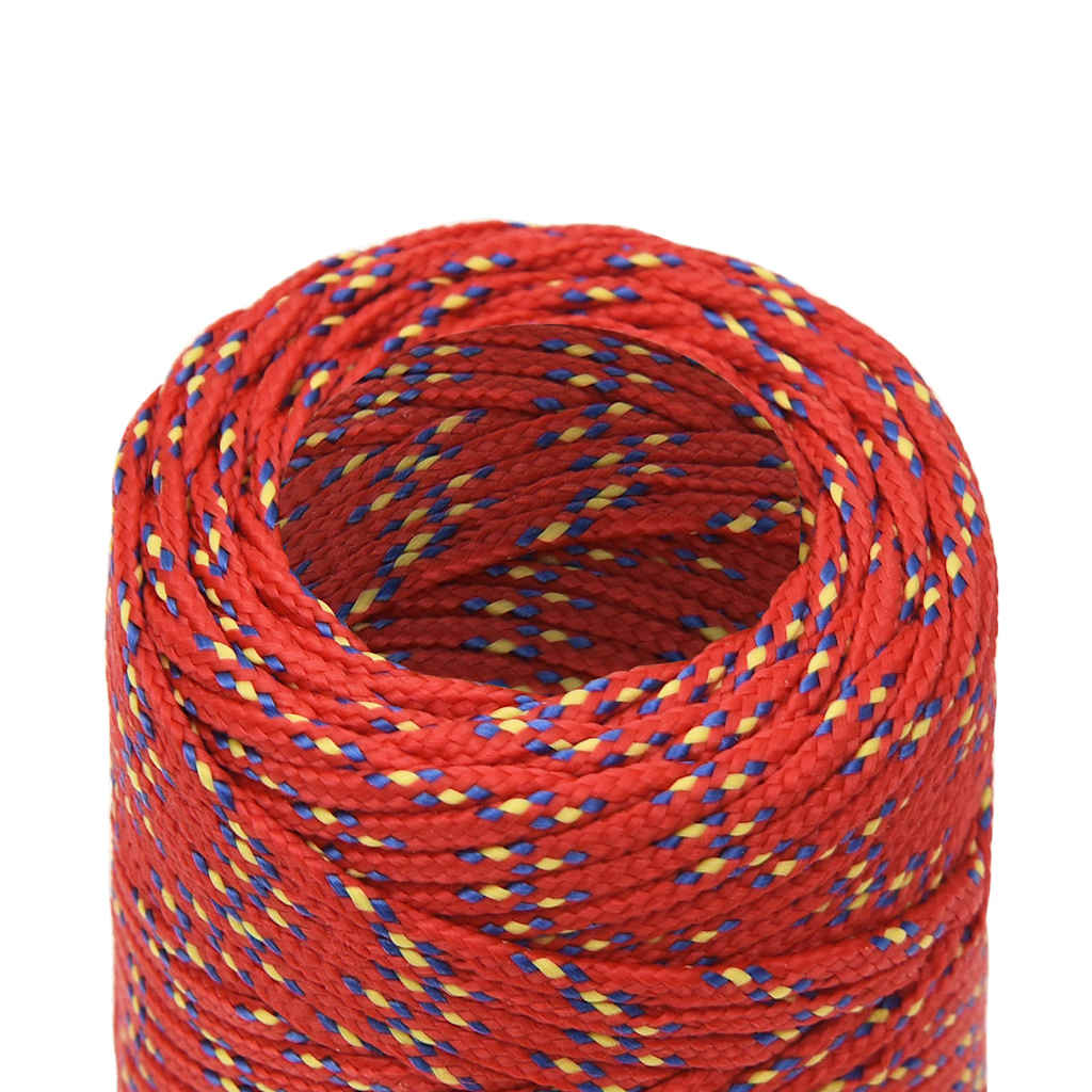 Bootsseil Rot 2 mm 25 m Polypropylen