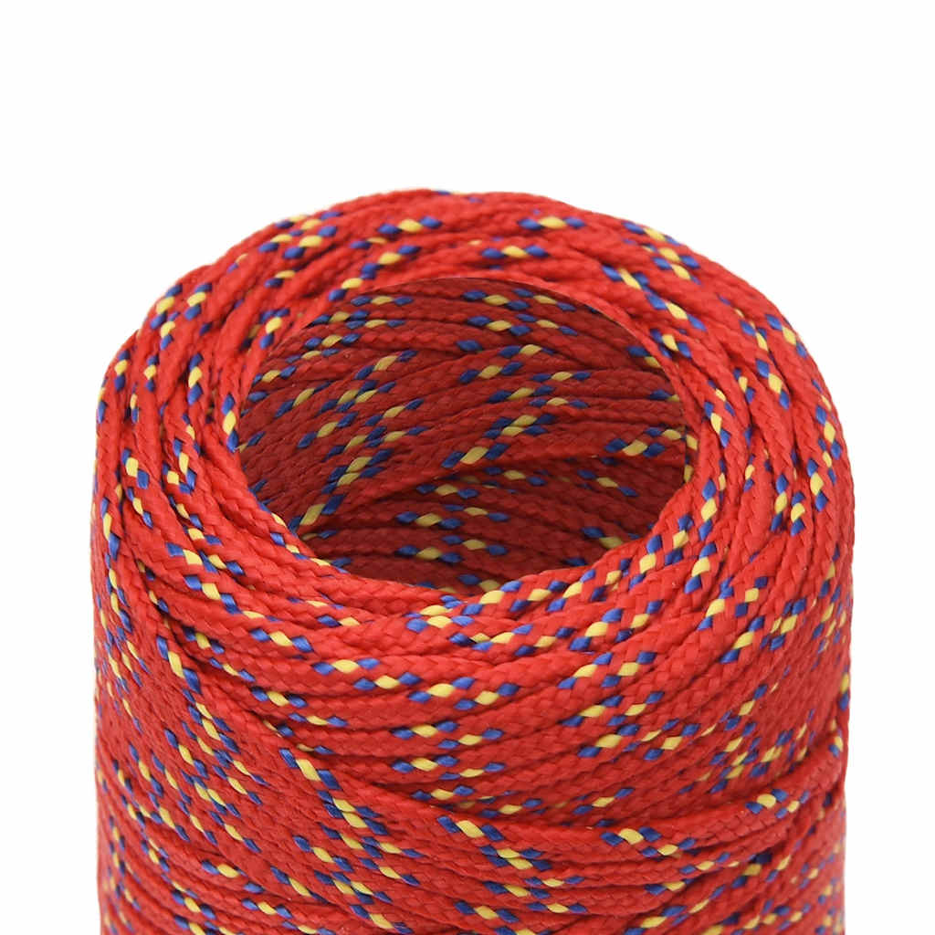 Bootsseil Rot 2 mm 50 m Polypropylen