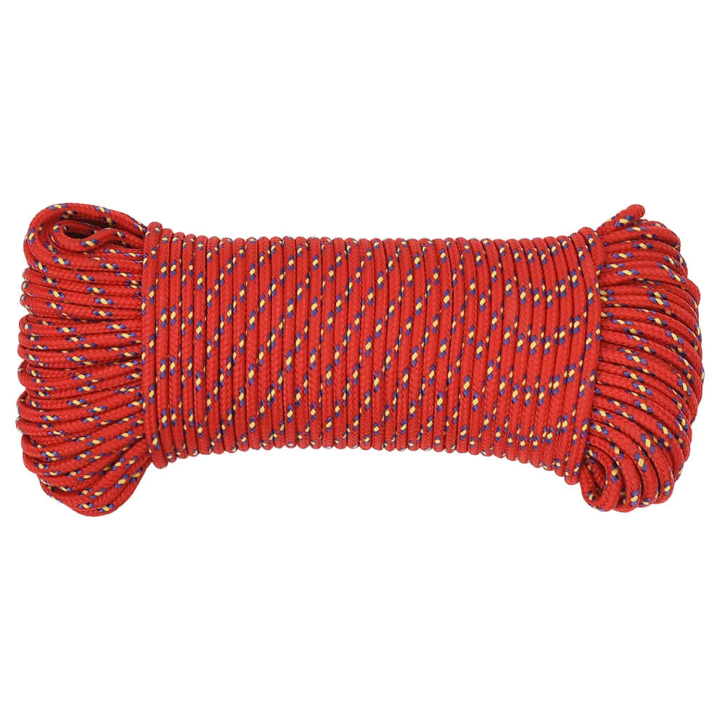 Bootsseil Rot 3 mm 25 m Polypropylen