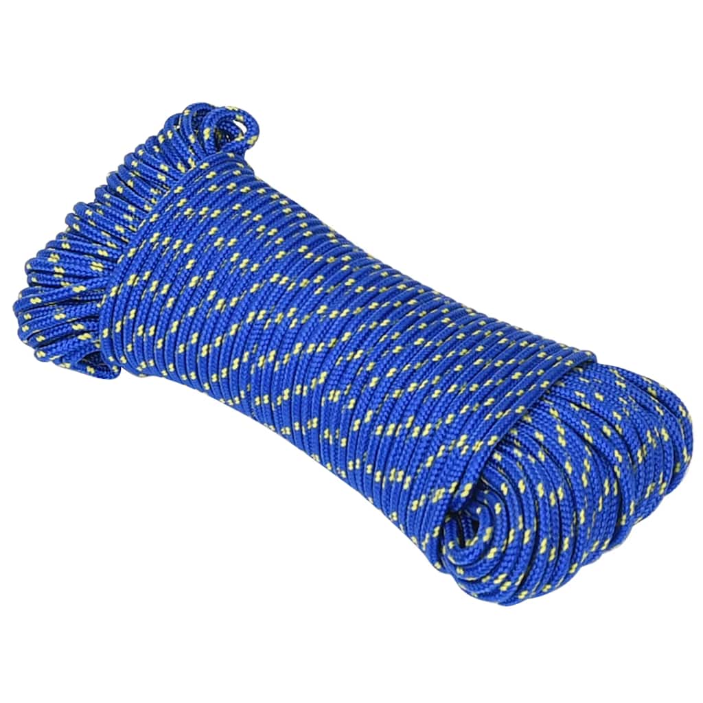 Bootsseil Blau 4 mm 25 m Polypropylen