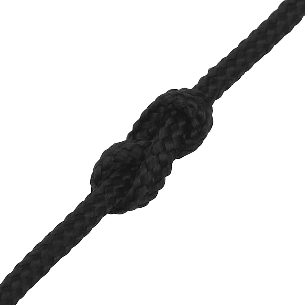 Bootsseil Schwarz 2 mm 25 m Polypropylen