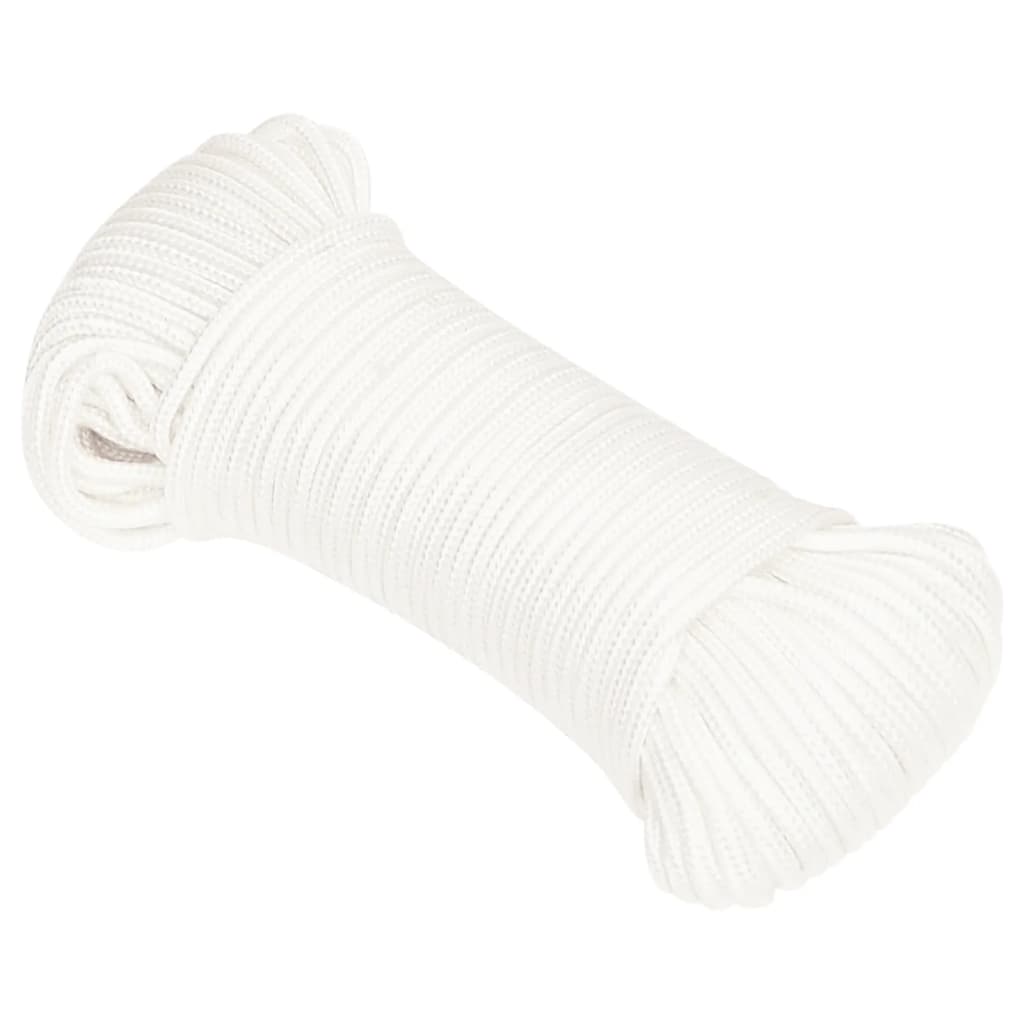 Bootsseil Weiß 3 mm 50 m Polypropylen