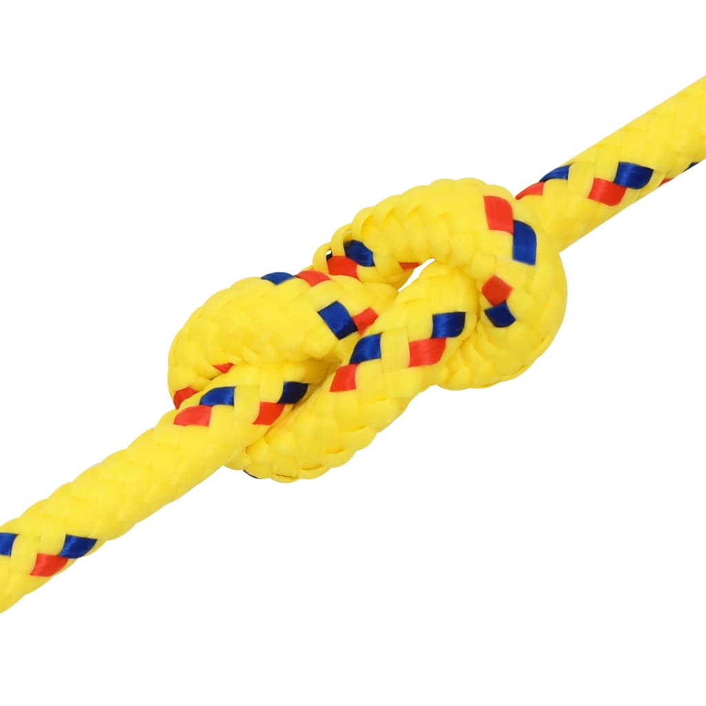 Bootsseil Gelb 10 mm 500 m Polypropylen