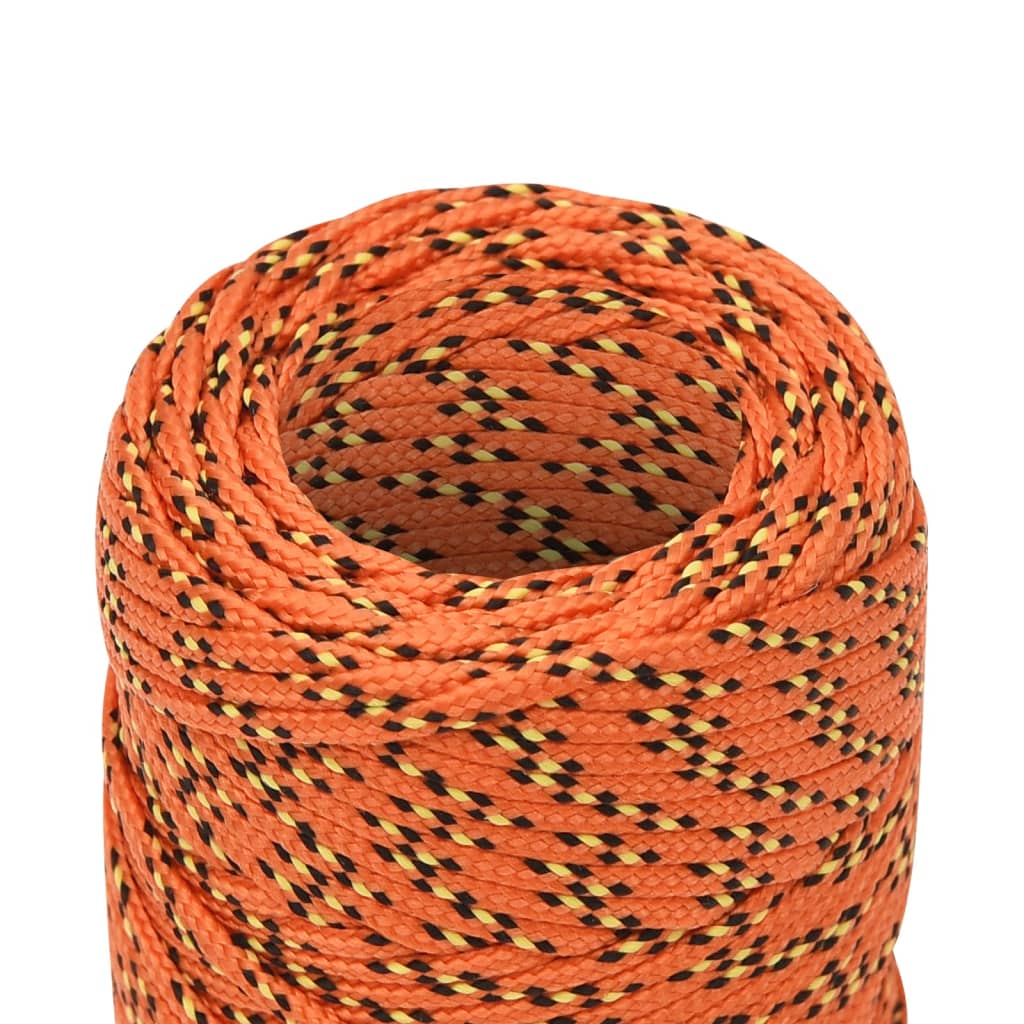Bootsseil Orange 2 mm 25 m Polypropylen