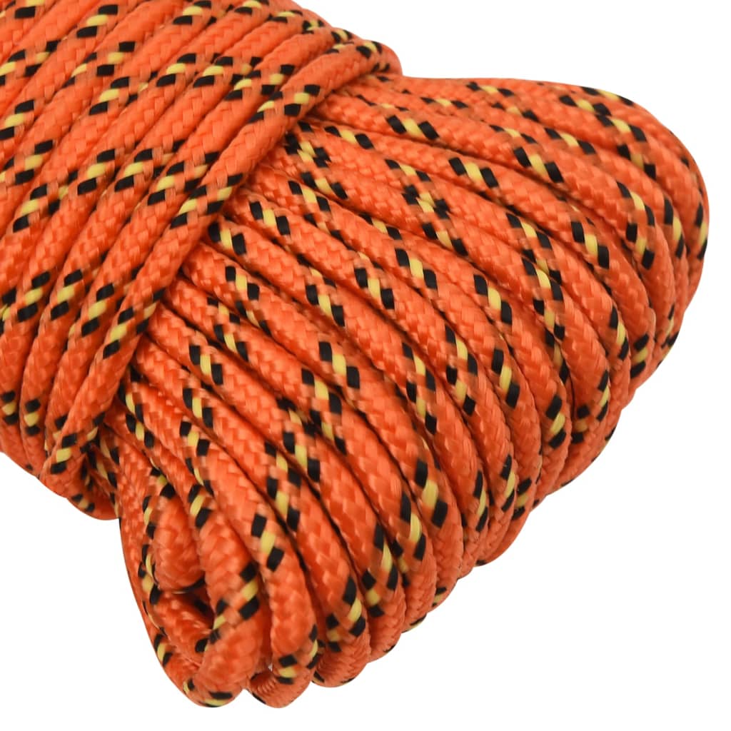 Bootsseil Orange 3 mm 250 m Polypropylen