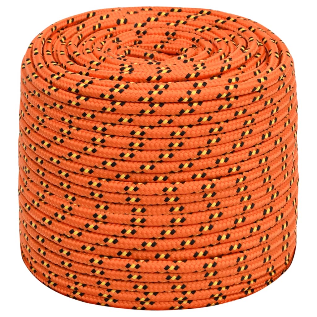 Bootsseil Orange 6 mm 50 m Polypropylen