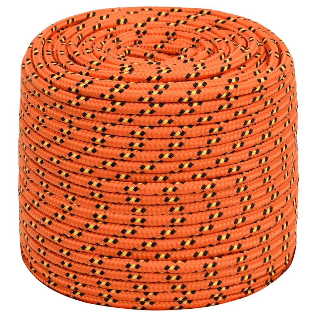 Bootsseil Orange 10 mm 100 m Polypropylen