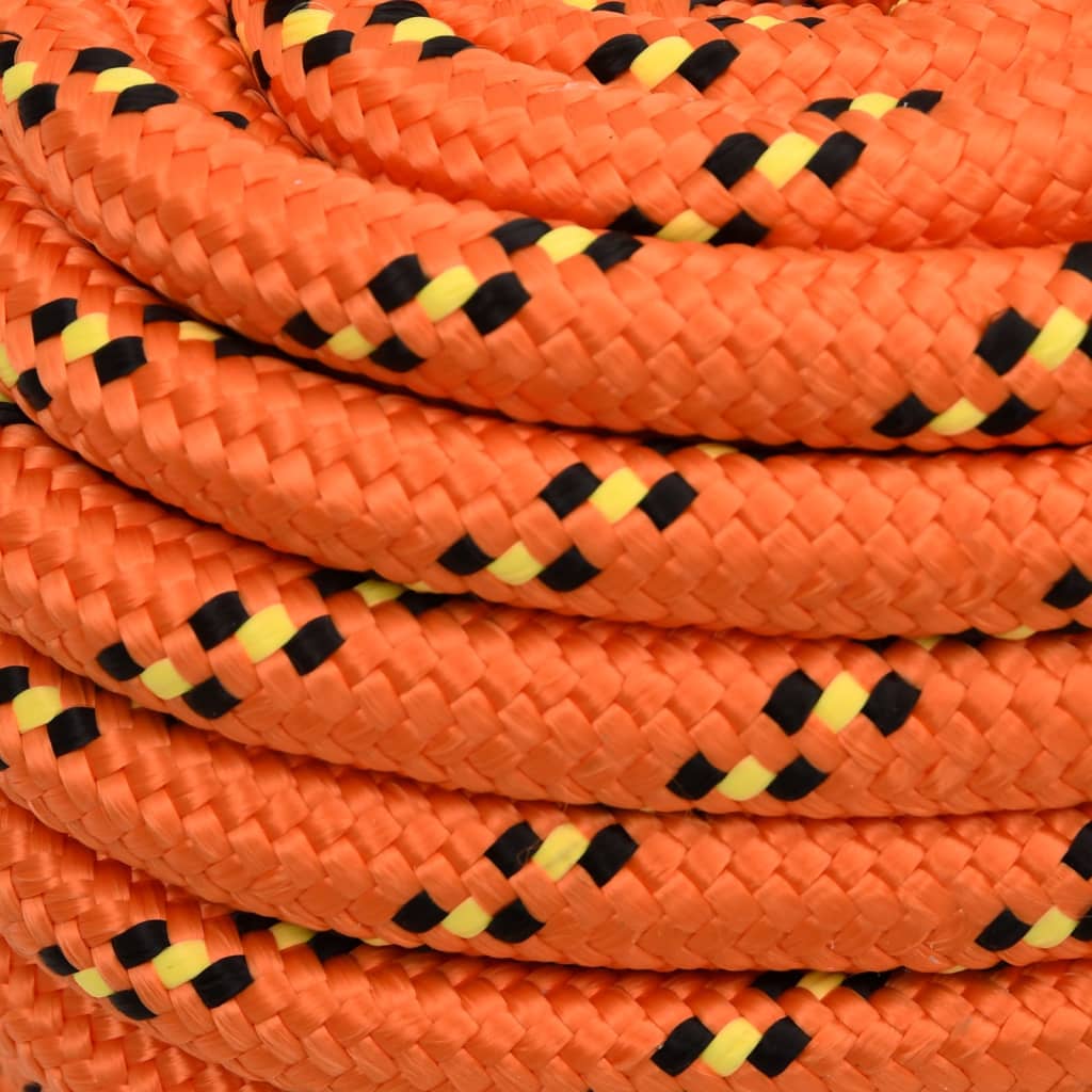Bootsseil Orange 20 mm 25 m Polypropylen