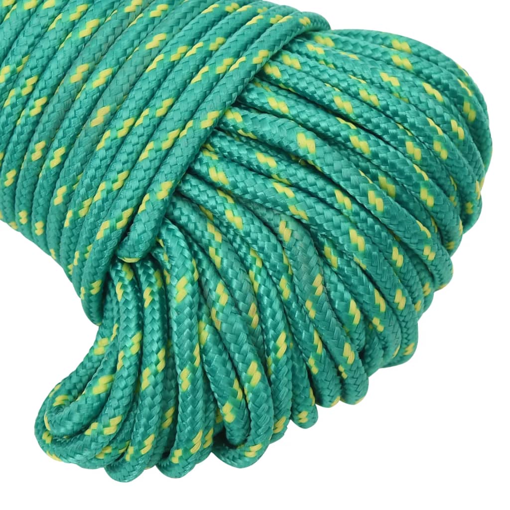 Bootsseil Grün 4 mm 50 m Polypropylen