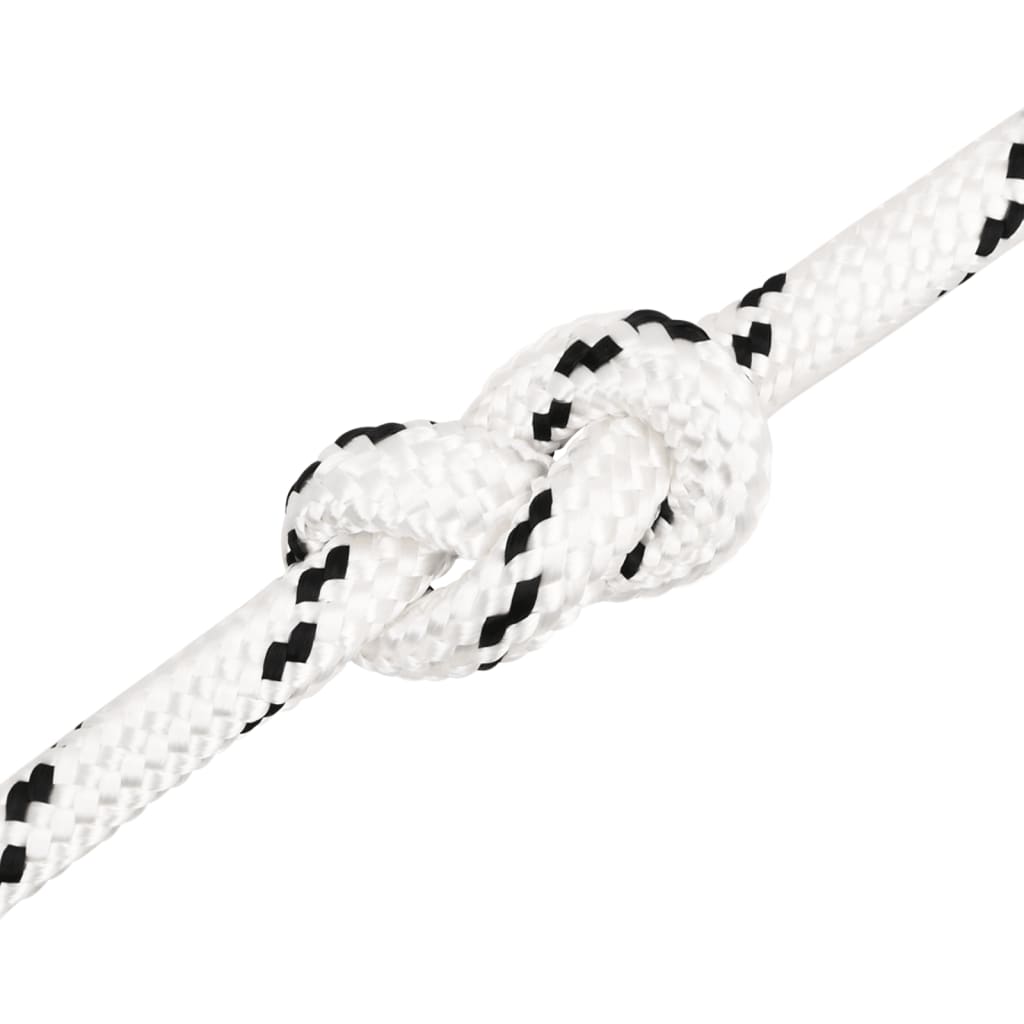 Arbeitsseil Weiß 16 mm 100 m Polyester