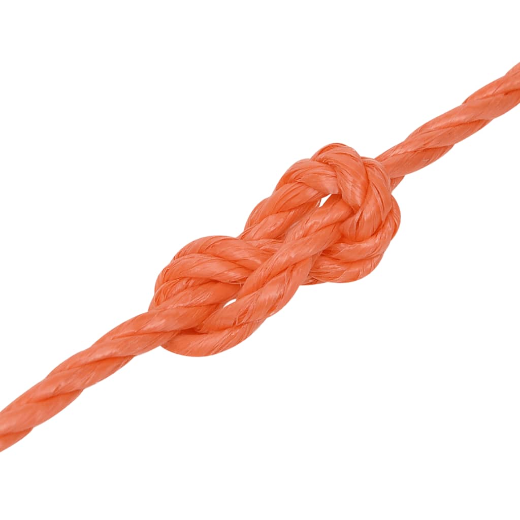 Arbeitsseil Orange 3 mm 50 m Polypropylen