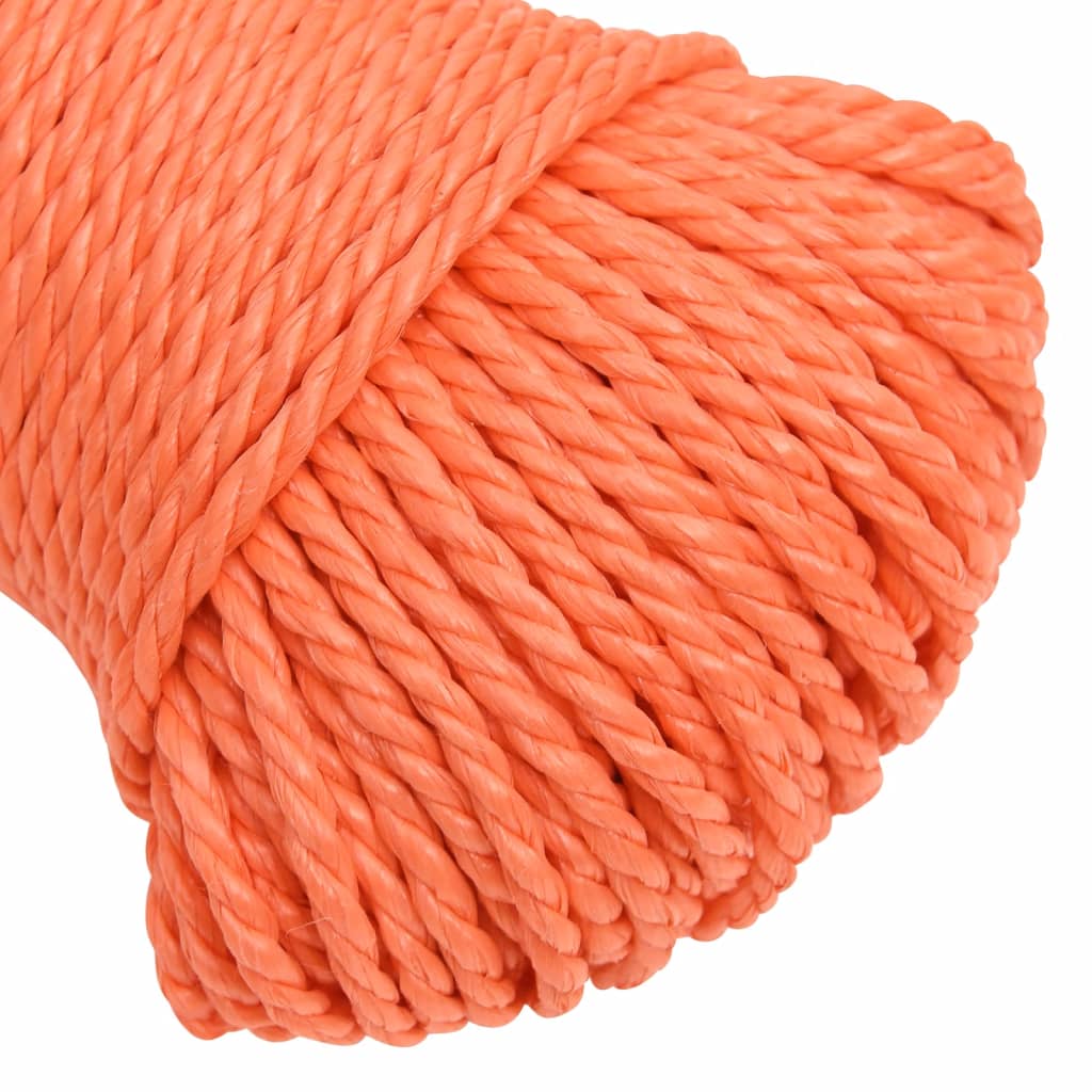 Arbeitsseil Orange 3 mm 50 m Polypropylen