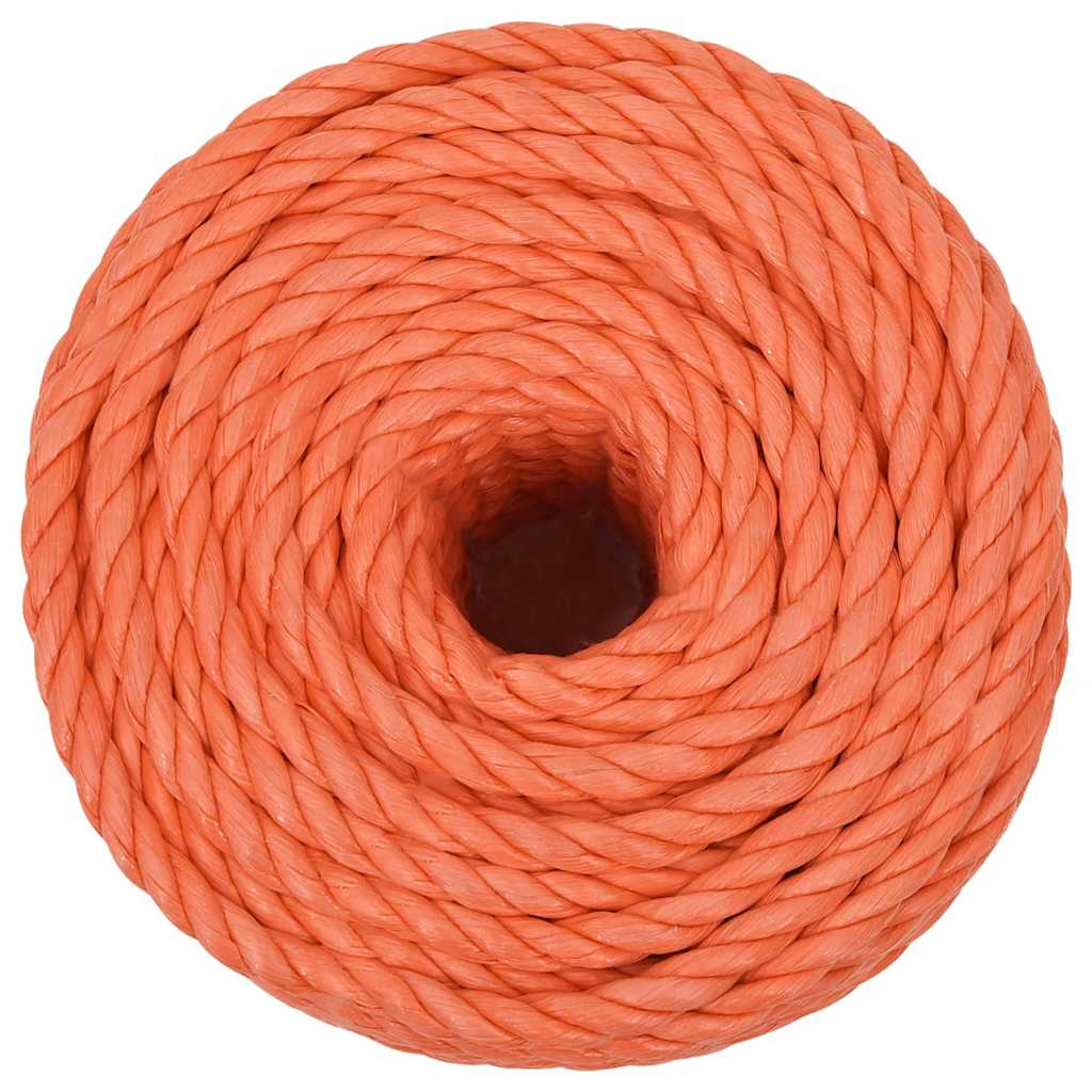Arbeitsseil Orange 14 mm 50 m Polypropylen