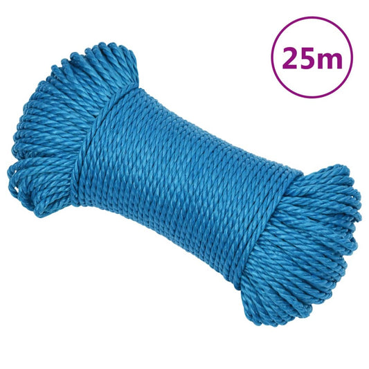 Arbeitsseil Blau 3 mm 25 m Polypropylen