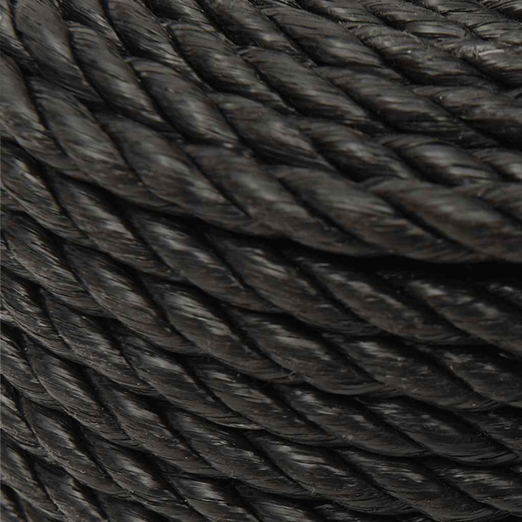 Arbeitsseil Schwarz 10 mm 500 m Polypropylen