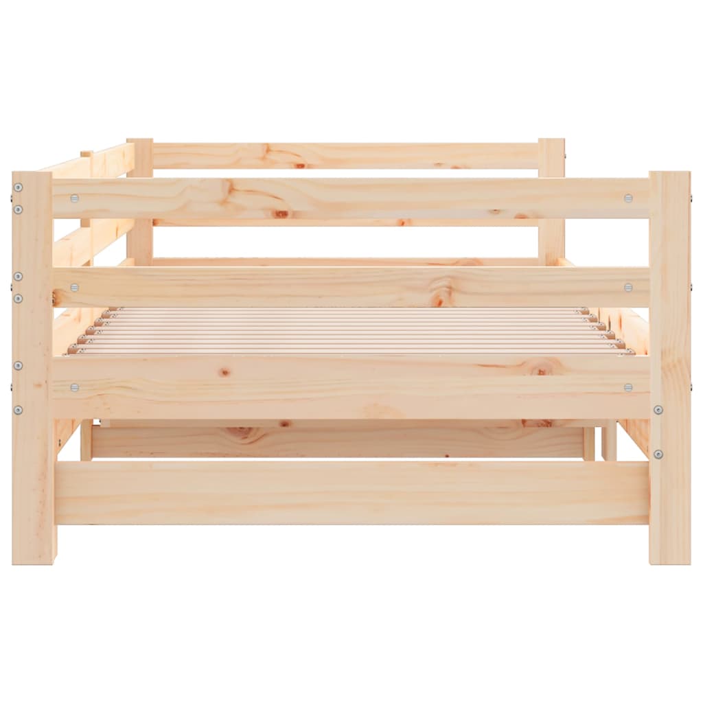 Pull-out day bed without mattress 90x190 cm
