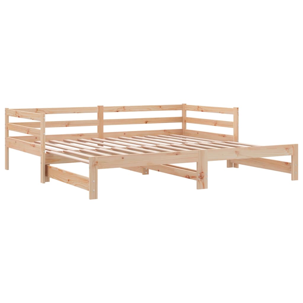 Pull-out day bed without mattress 90x190 cm