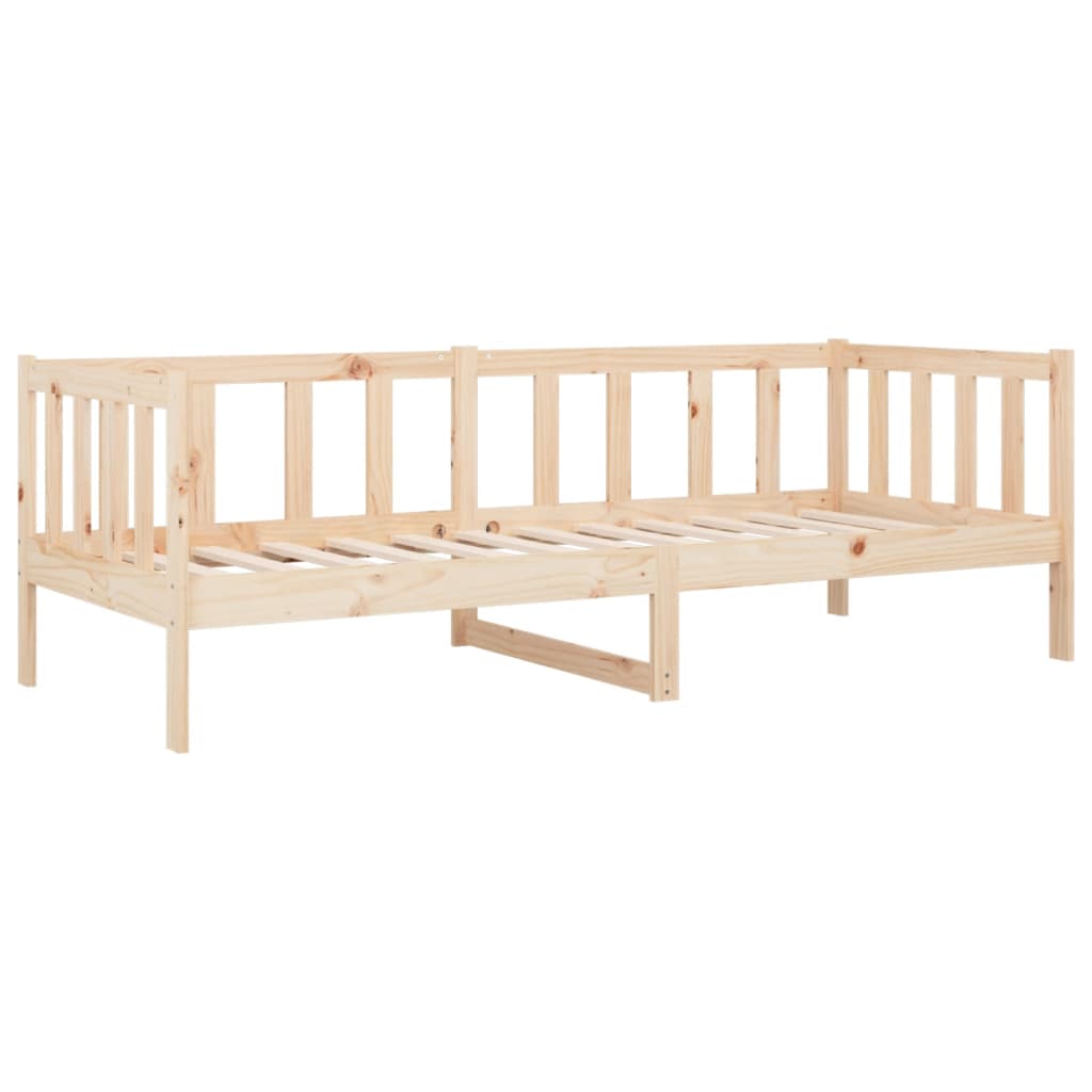 Lit de repos sans matelas 80x200 cm en pin massif