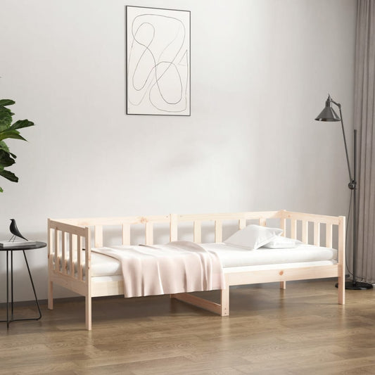 Lit de repos sans matelas 80x200 cm en pin massif