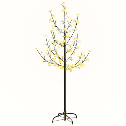 LED-Baum Kirschblüte Warmweiß 84 LEDs 120 cm