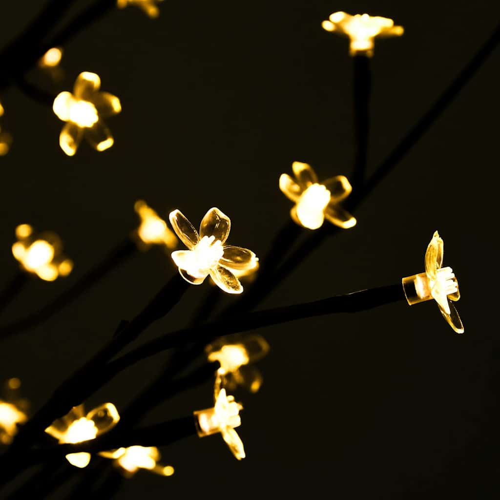 LED-Baum mit Kirschblüten Warmweiß 120 LEDs 150 cm