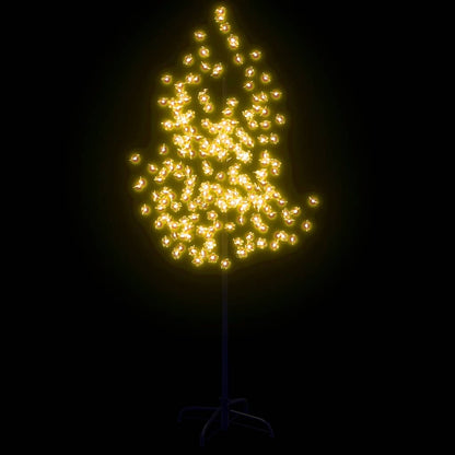 LED-Baum mit Kirschblüten Warmweiß 200 LEDs 180 cm